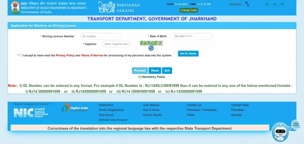Apply for DL renewal.